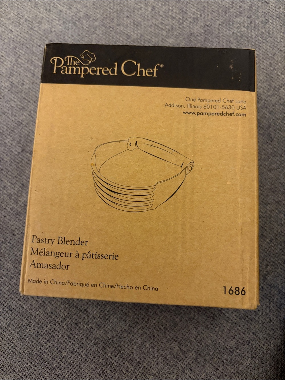 The Pampered Chef Pastry Blender - New in Box